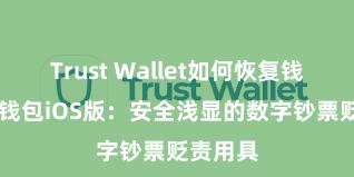 Trust Wallet如何恢复钱包 信任钱包iOS版：安全浅显的数字钞票贬责用具